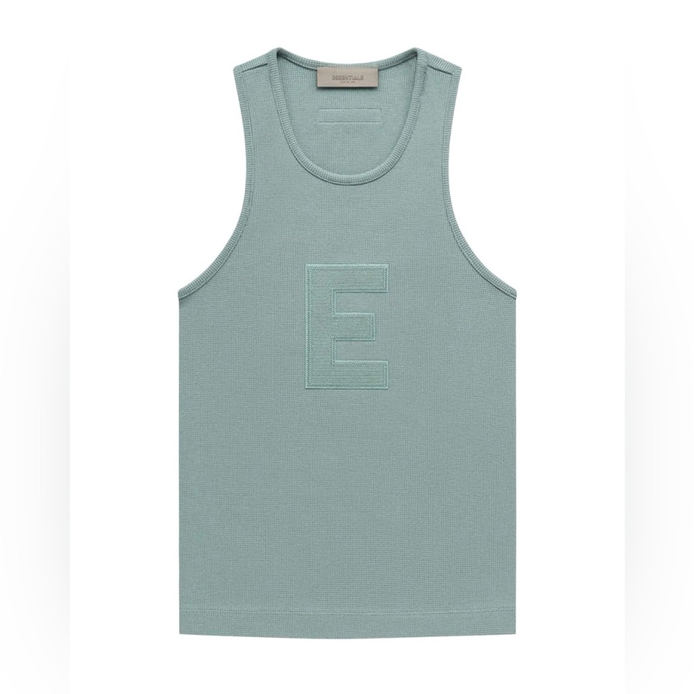Fear of God Essentials Waffle Tank Sycamore color Size Medium